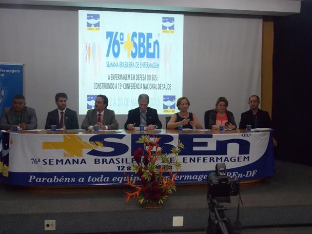 Solenidade de Encerramento da 76ª Semana Brasileira de Enfermagem